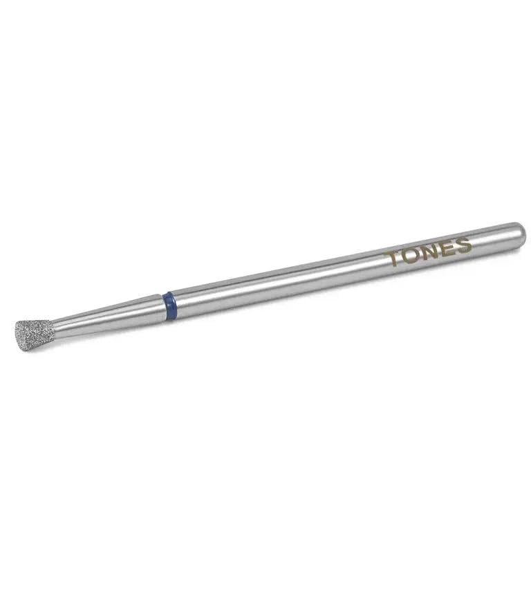 Tones Nail Drill Bit Diamond Bit Inverted Cone Sanding Shaft for Electric File - Remove Acrylic & Gel - Manicure, Nail Art