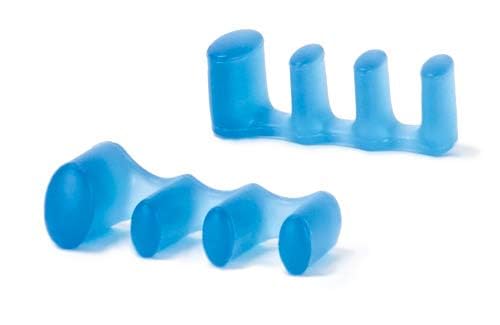 Toe Spreaders, Toe Stretcher & Toe Spacers. ToePal For Yoga. Instant Relief for Toes, Bunion Relief, Hammer Toes, 1 pair - Small Blue