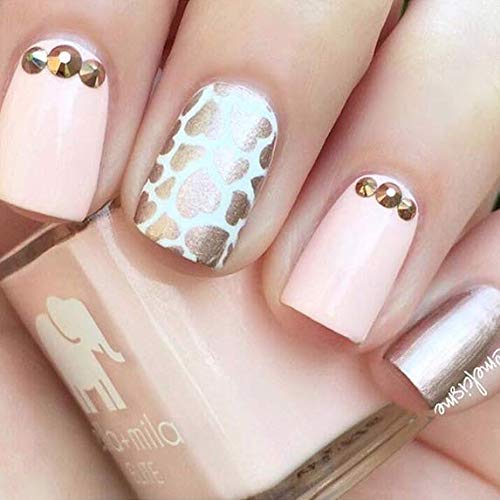ella+mila Professional, Quick Dry, Long-Lasting & Chip-Resistant Pink Nail Polishes (Barefoot - 0.45 fl oz)