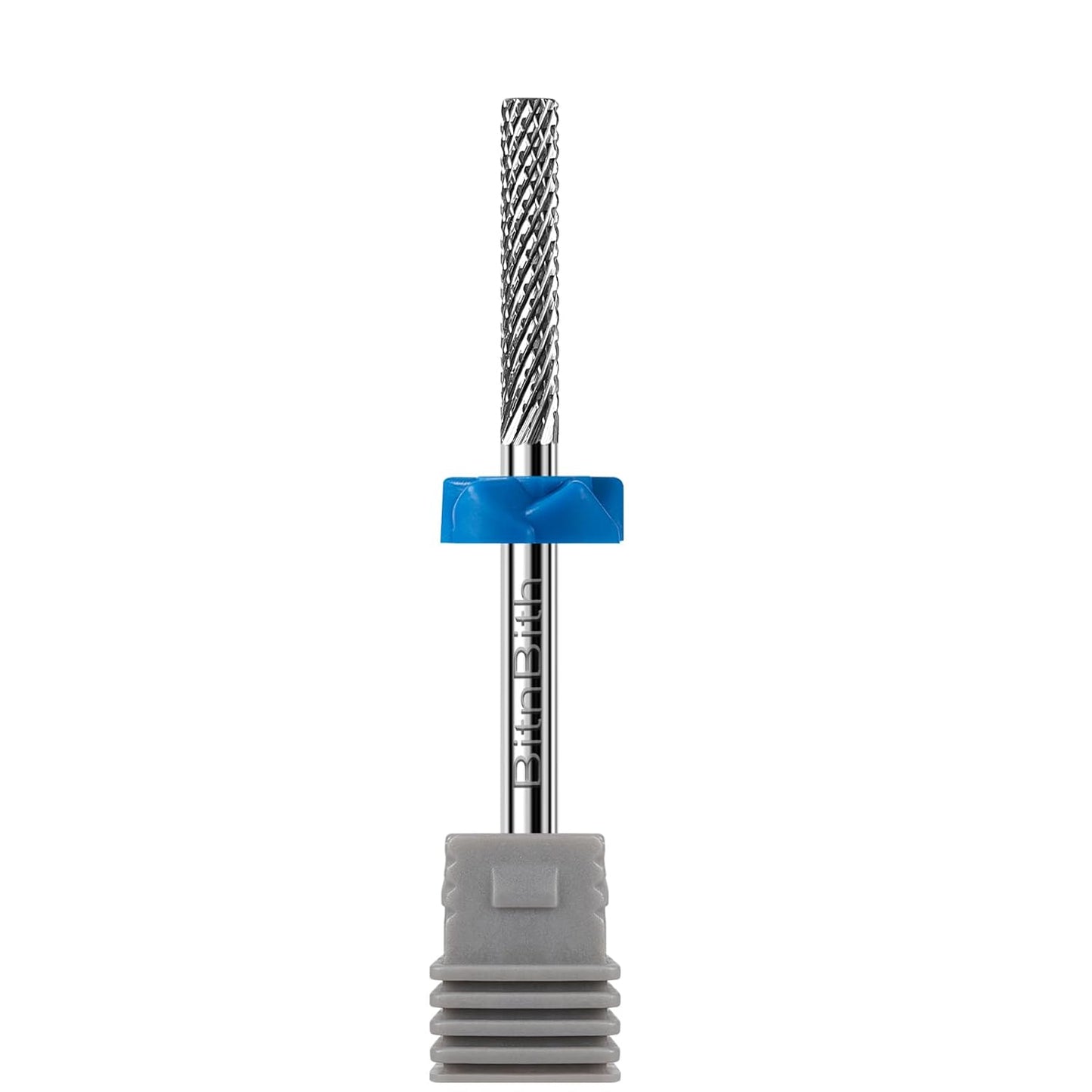 Nail Drill Bit Cuticle Professional Safety Nail Bit Tungsten Carbide Drill Bit 3/32",for Nail Prepare Nail Bed File Dead Skin Cleaning,Manicure 2-Way Rotate Nail Home Salon Supply,Medium