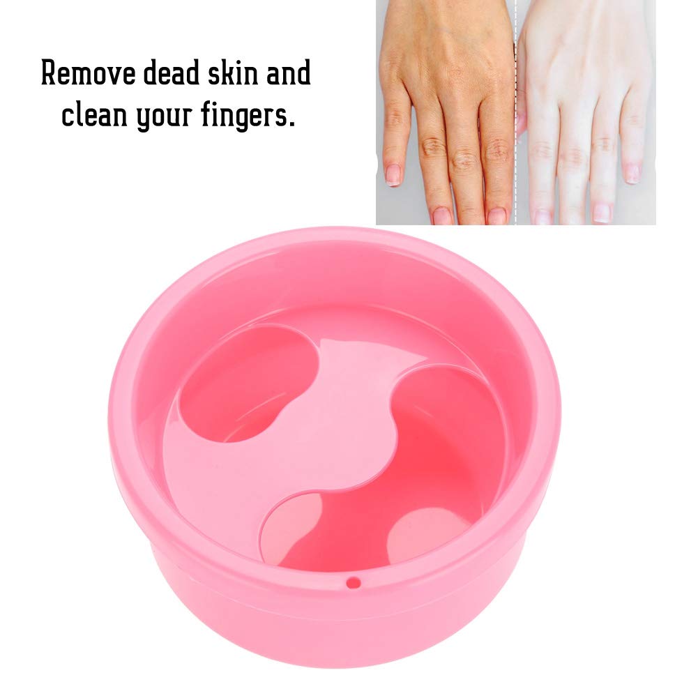 HURRISE Nail Art Soak Bowl, Nail Soaking Bowl, Polish Treatment Hand Soak Bowl Nail Polish Tray Nail Care Tool, Nail Nutrition For Nail Polish Treatments