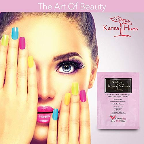Nail Polish Remover Wipes Pack of 10 – Non-Toxic, Vegan, Cruelty- Free with Deep Nutrition Nails Strengthener & Nail Treatment makes your nails stronger
