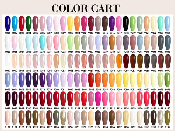 CANNI Red Gel Nail Polish, Neon Orange Color, High Gloss Soak Off U V Gel Nail Polish for French Nail Manicure Salon DIY