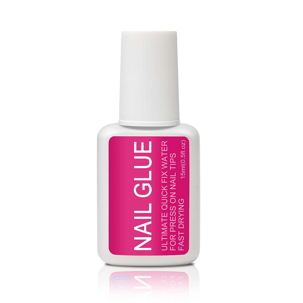 30ML Super Strong Nail Glue for Press Ons, Fake Nail Tips, Acrylic Nails No Uv Light Needed Nail Bond Brush in Nail Glue for Press On Nails Long Lasting Nails Glues for Beginners DIY Home