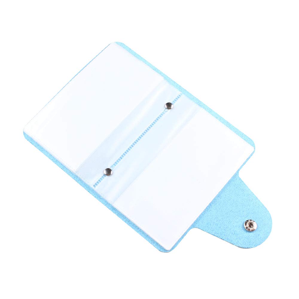 Finger Angel Light Blue Nail Art Stamp Plate Collection Image Plate Organizer For 6X12cm Size Stamping Plate