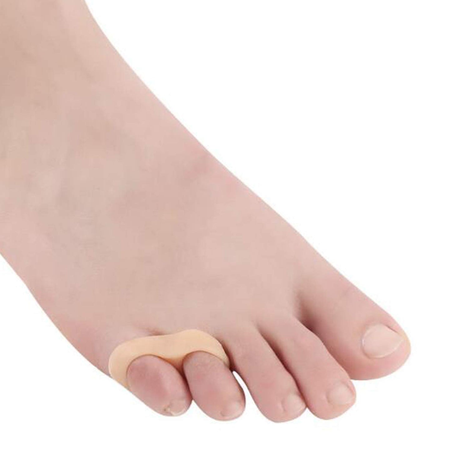 10 Pcs Gel Little Toe Buddy Toe Corrector and Toe Straightener,Tailor's Bunion Pads Soft Gel Bunionette Pad Toe Protector Tailors Bunion Pain Relief