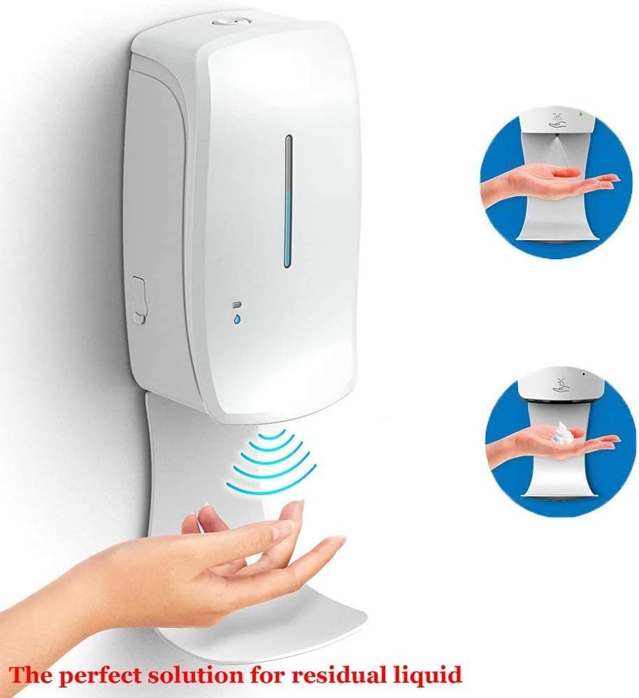 Drip Tray for Wall Mounted Soap Dispenser, Prevent Dripping and Spraying, Dispenser Stand, White