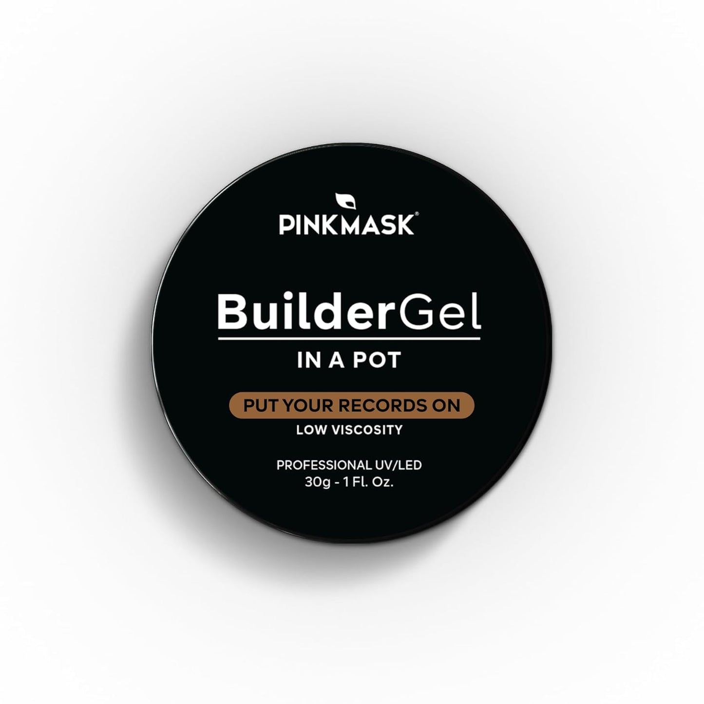 Builder Gel in a Pot 30g Put your records on, Nail Extension/Strengthener in a Jar, Sculpting Gel UV/LED