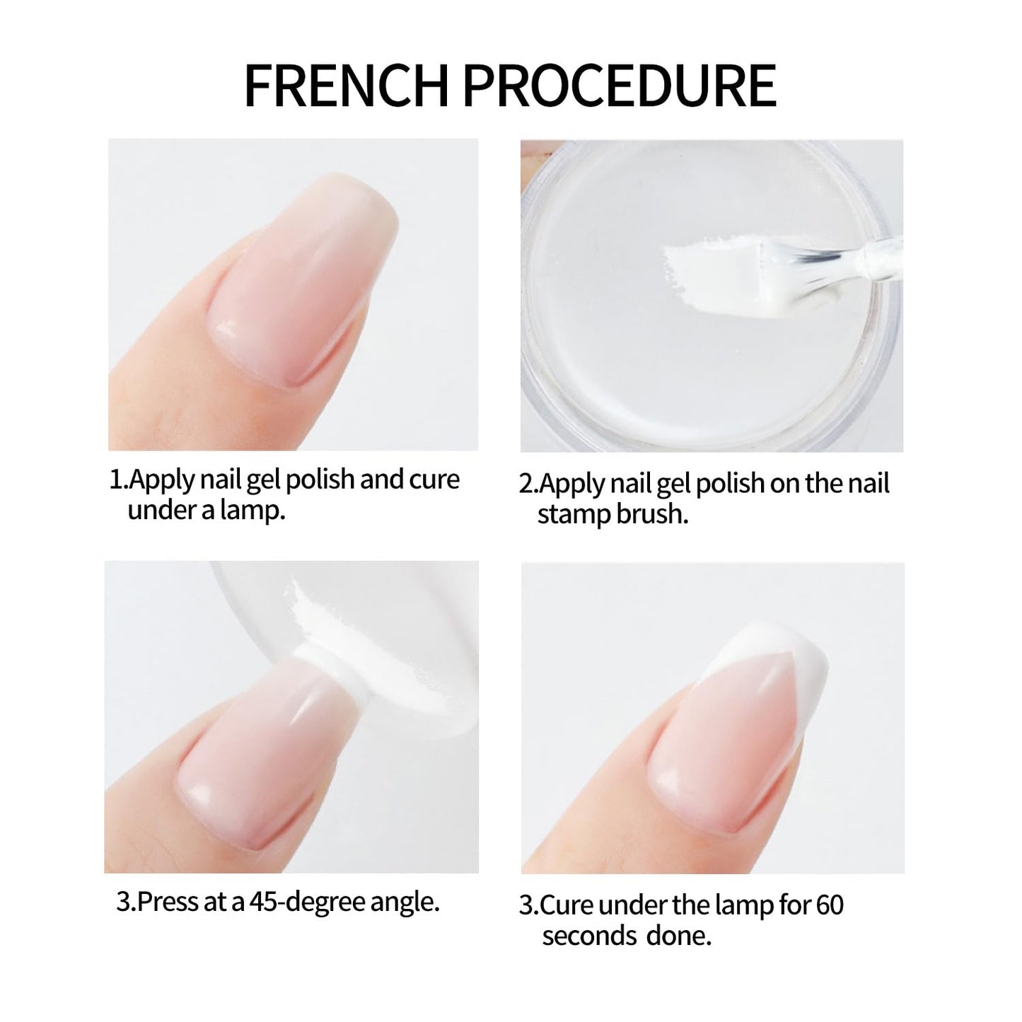 Nail Art Stamper Kit Your Perfect Choice for Effortless Nail Art Short Jelly Stamper for Nails Ideal for Nail Salon or Home User Easy to Use