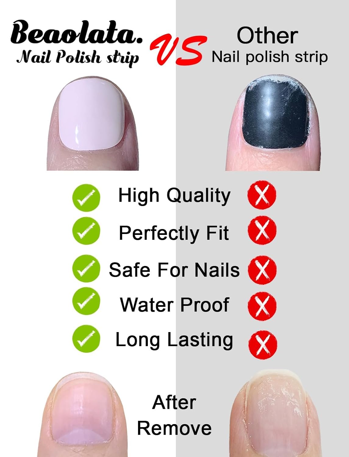 Nail Polish Strips, 32PCS Salon Quality Wraps, Long Lasting Gel Nail Stickers for Women Easy Apply& Remove (Euphoric Lilac)
