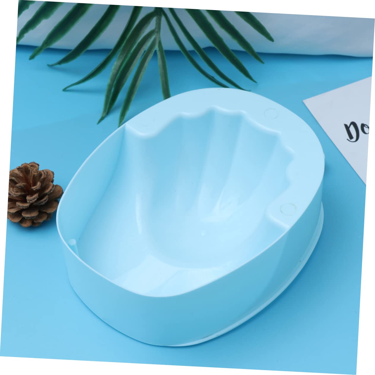 1pc Nail Care Bowl Single-layer Rectangular Soaking Bowl for Cuticle Nutrition and False Nail Removal Manicure Tool Suitable for Home and Salon Use