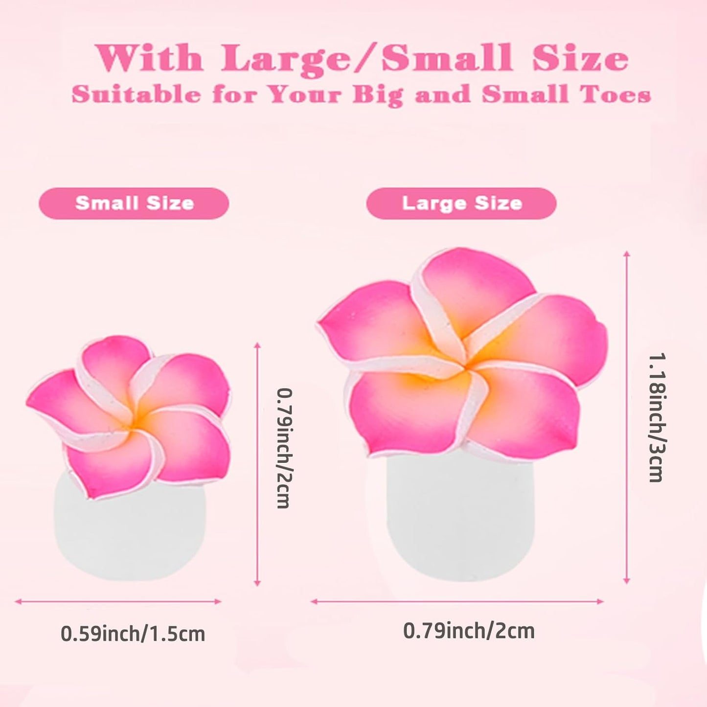 32 Pieces Toe Separators Silicone Flower Toe Separators for Pedicure Colorful Toe Stretcher Nail Polish Art Tools Pedicure Spacers Tools for Nail Salon Toes Dividers (A)
