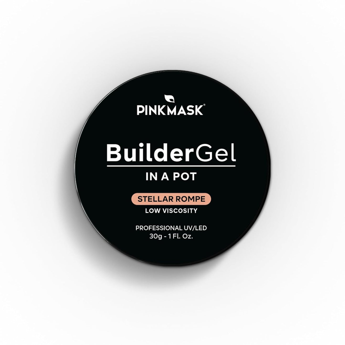 Builder Gel in a Pot 30g Stellar Rompe, Nail Extension/Strengthener in a Jar, Sculpting Gel UV/LED