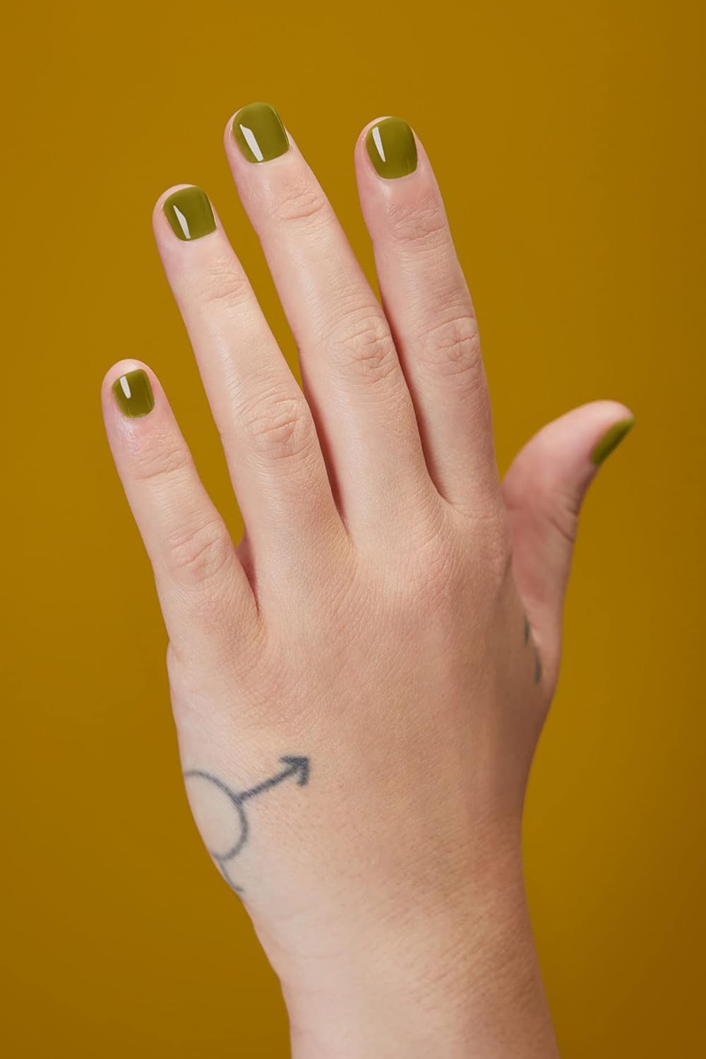 Cirque Colors Olive Jelly - Olive Green Jelly Nail Polish - 0.37 Fl Oz (11 mL) - Vegan & Cruelty-Free