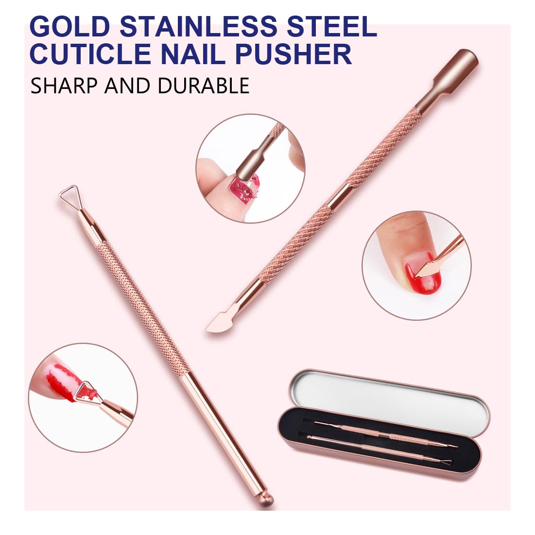 Electric Nail Soaking Bowl, 50% Faster Nail Soak off Bowl Manicure Nail Soaker with Gold Cuticle Pusher for Acrylic Nail Polish Remover