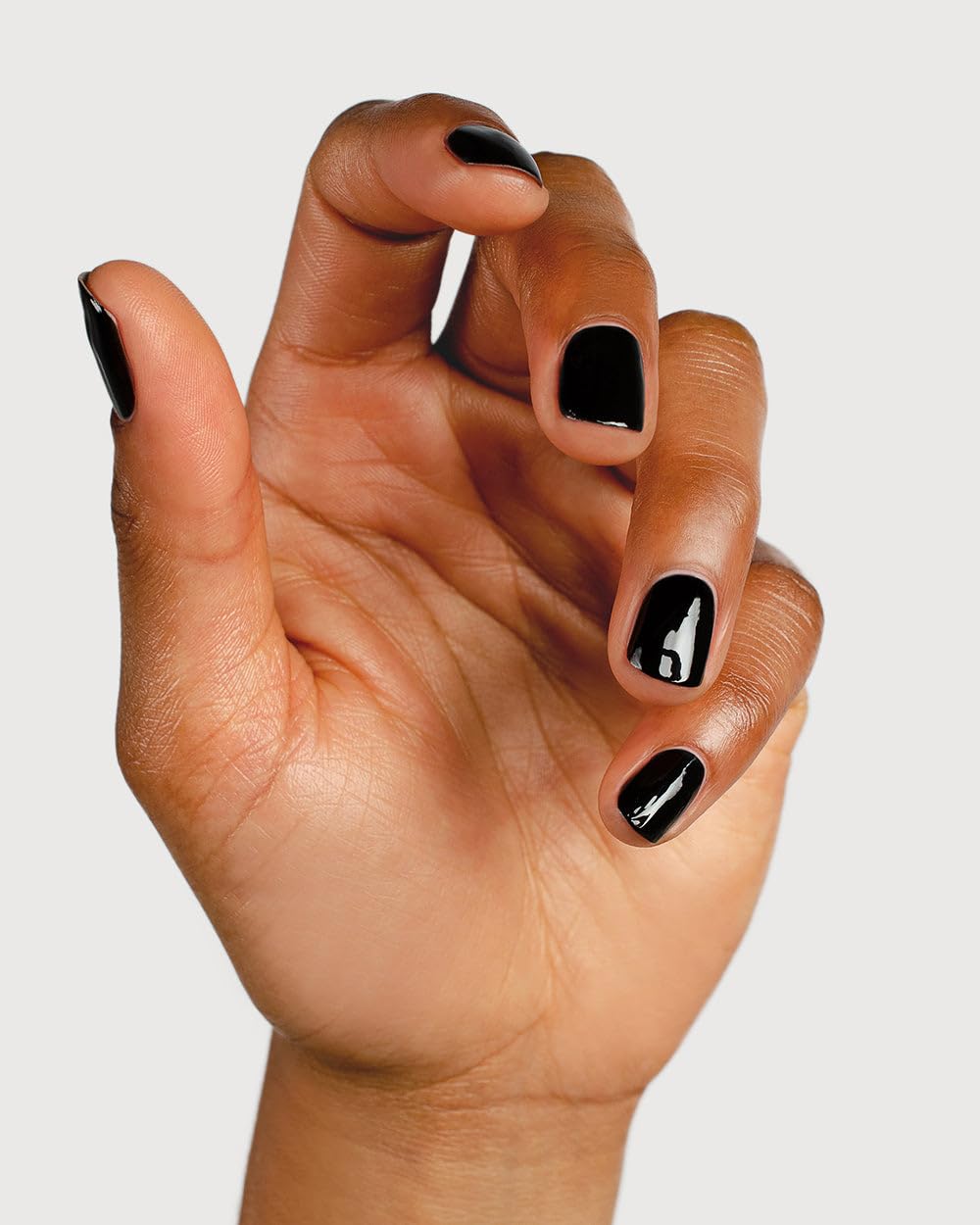 Sienna Byron Bay Onyx, Black Natural Nail Polish, Long-Lasting, Vegan & Cruelty-Free, 10ml – .34 fl oz.