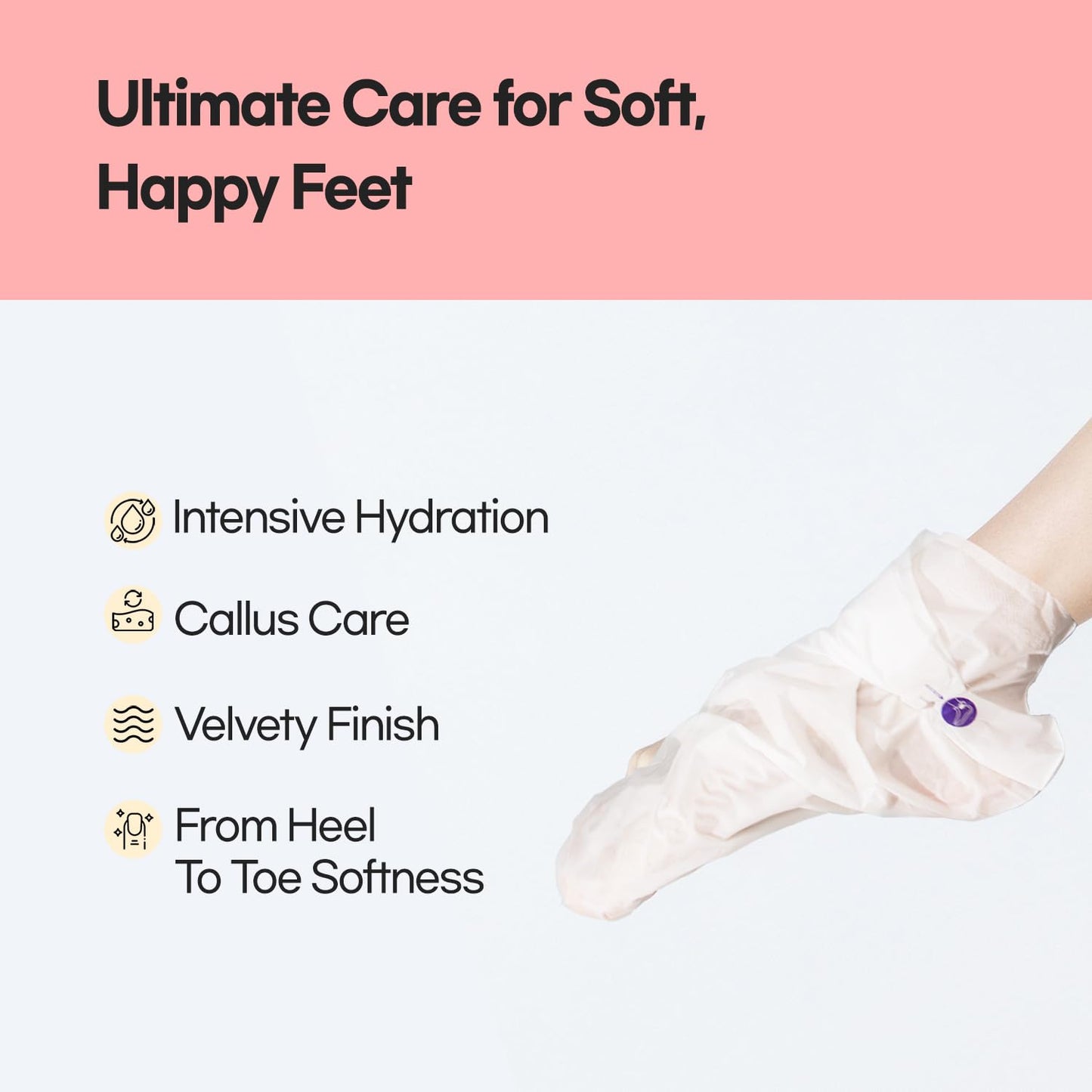Epielle Moisturizing Hand & Foot Masks for Dry, Rough Skin, Self Care Gifts for Women, Spa Kit, Stocking Stuffers, Thanksgiving Essentials, 6 Moisturizing Gloves & 6 Moisturizing Socks