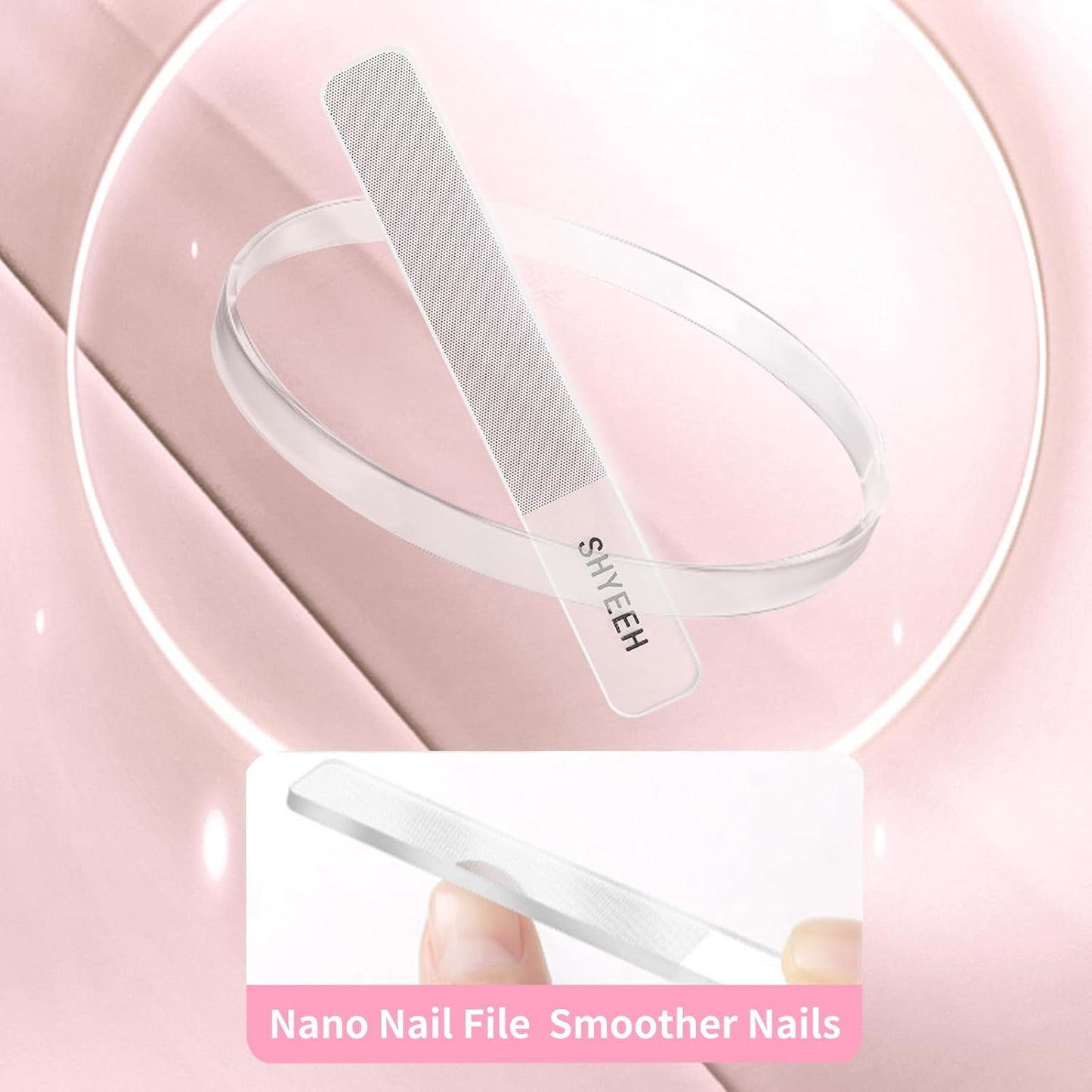 Manicure Set, 10 pcs High-Carbon Steel Nail Clippers Set, Portable Mini Manicure and Pedicure Kit, Travel Grooming Nail Kit with Leather Bag for Men and Women