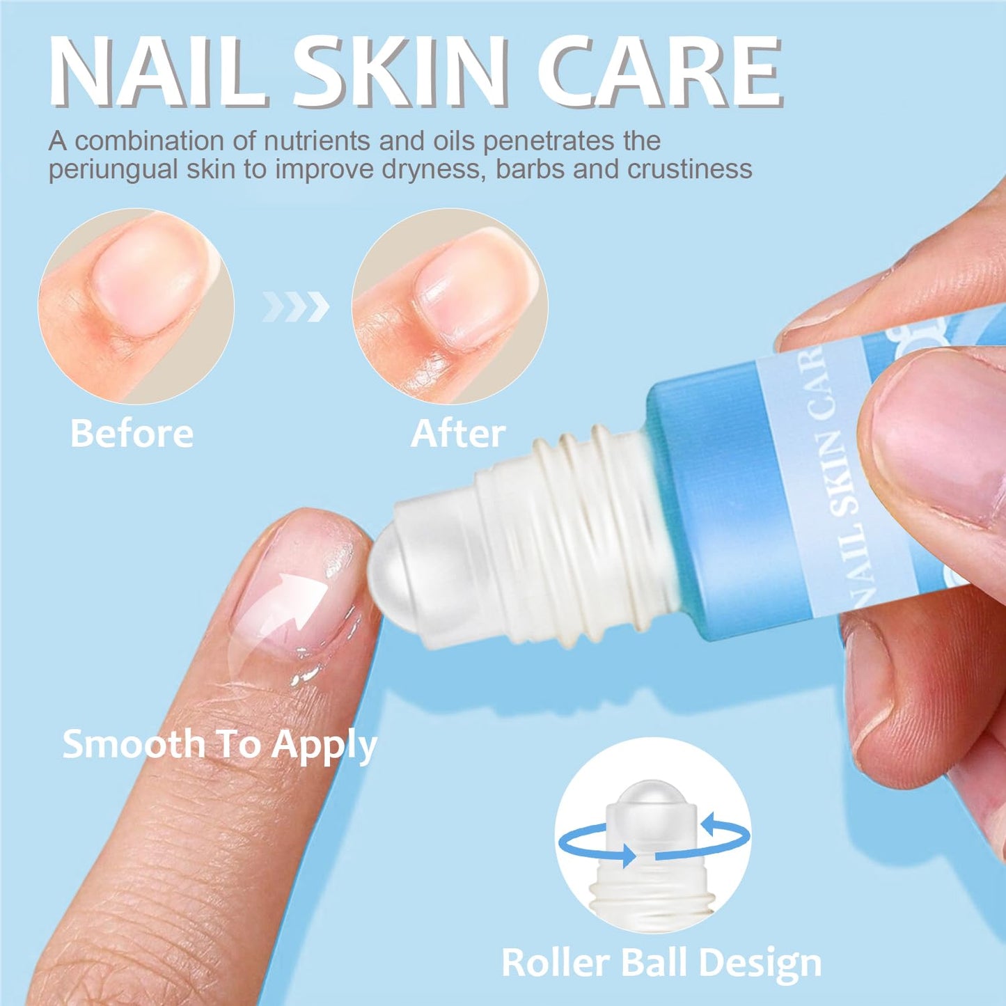 Quick Gel Nail Polish Remover Kit, Magickly Remove Polish in 3-5 Mins for Nail Gel, with a 15ml Gel Remover, Cuticle Oil & Nail Tools, No Need to Soak or Wrap (Remover&Oil)