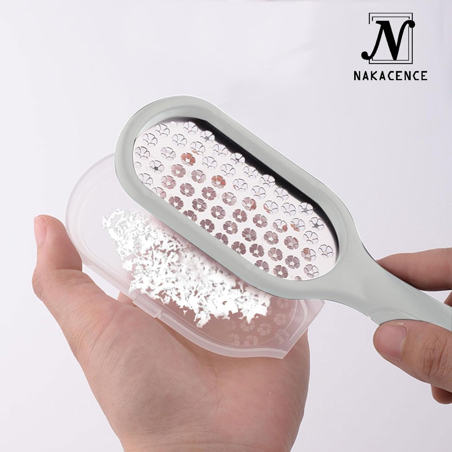 Foot File,Foot Scrubber Dead Skin Double Sided Foot Scraper Rasp Callus Remover, Pedicure Foot Scrubber Grater,Foot Heel Craper for Cracked Heels, Foot Grater Shaver Scraper for Callus Removal 2pcs