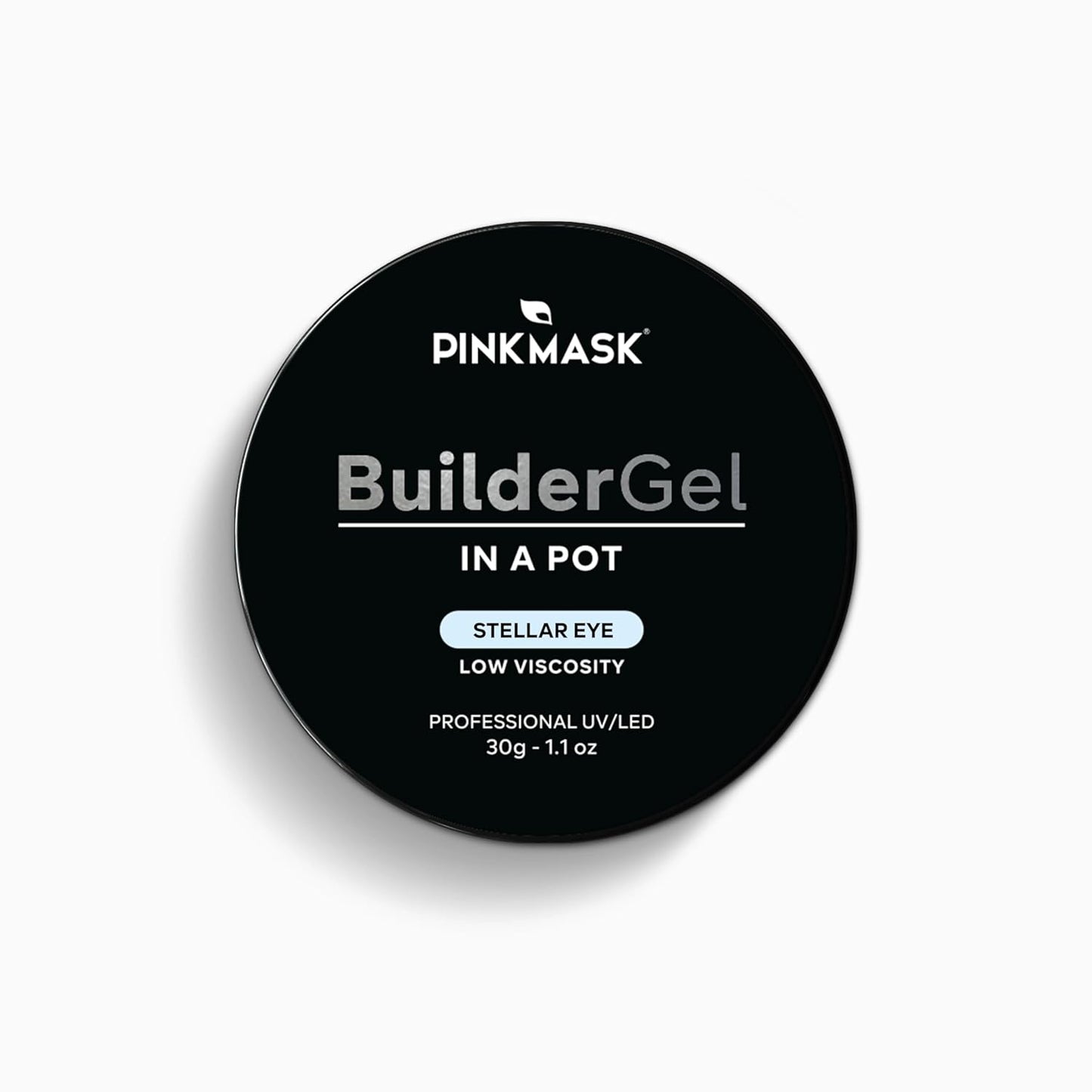 Builder Gel in a Pot 30g Stellar Eye, Nail Extension/Strengthener in a Jar, Sculpting Gel UV/LED