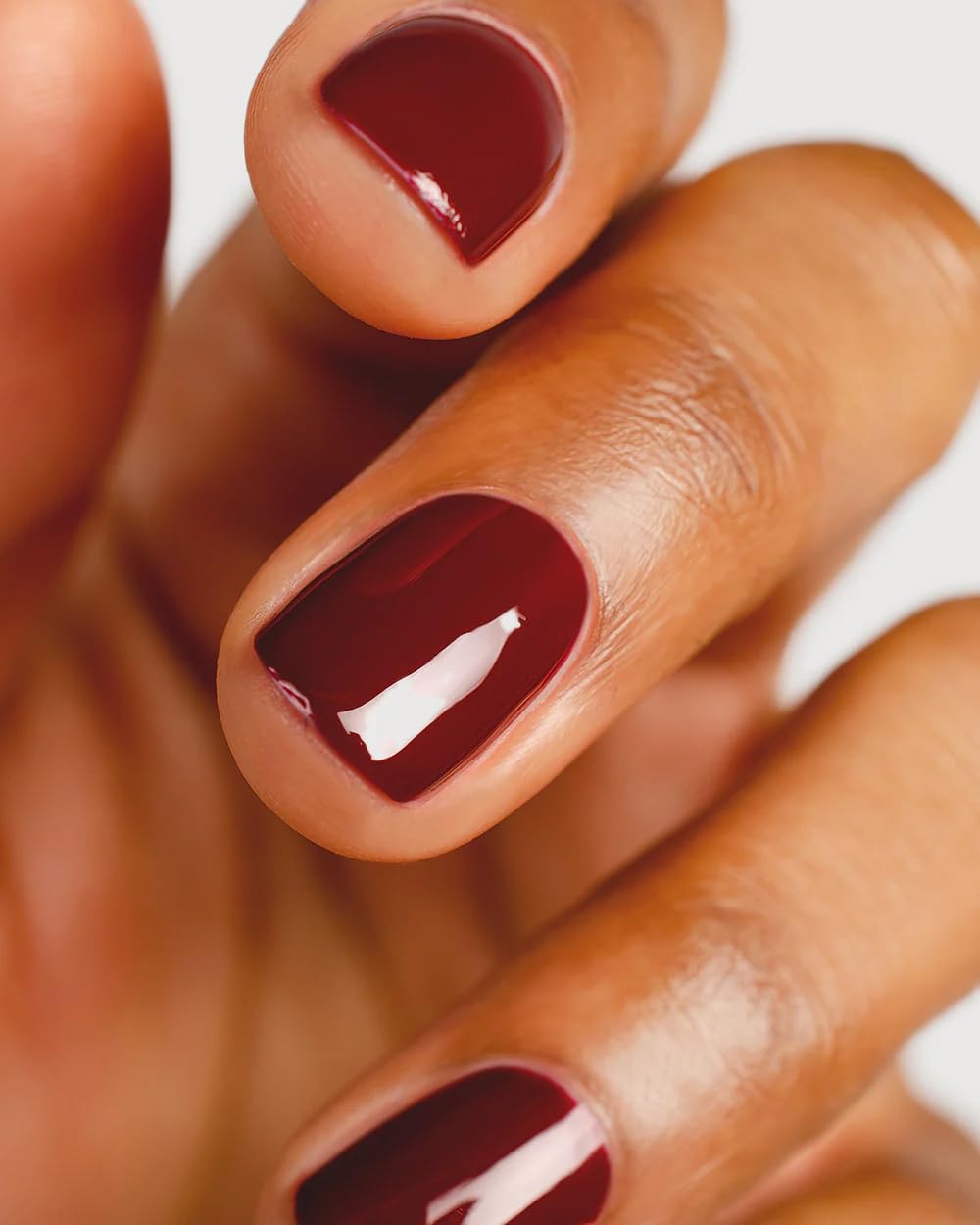 Sienna Byron Bay Sacred, Dark Red Natural Nail Polish, Long-Lasting, Vegan & Cruelty-Free, 10ml – .34 fl oz.