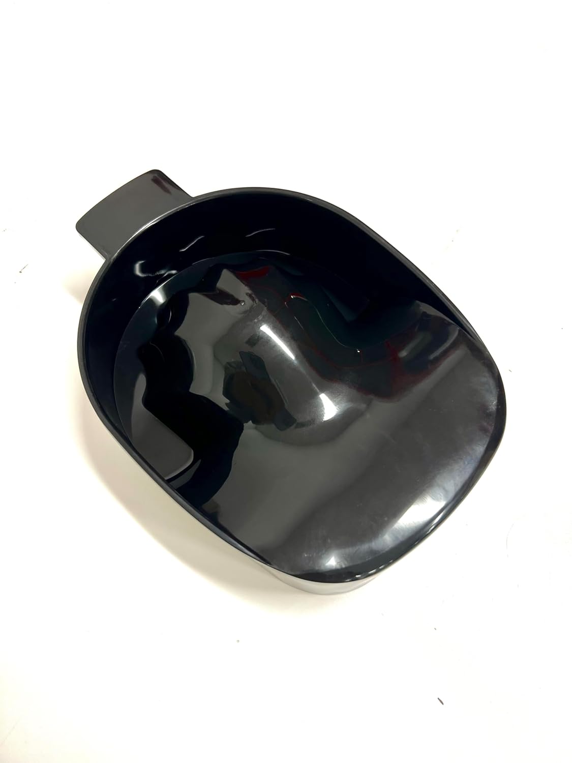 Donna Manicure Bowl Nail Soaking Bowl, Acetone Soak Off Bowl Dip Remover for Nails Manicure Care Soak Bowl Black