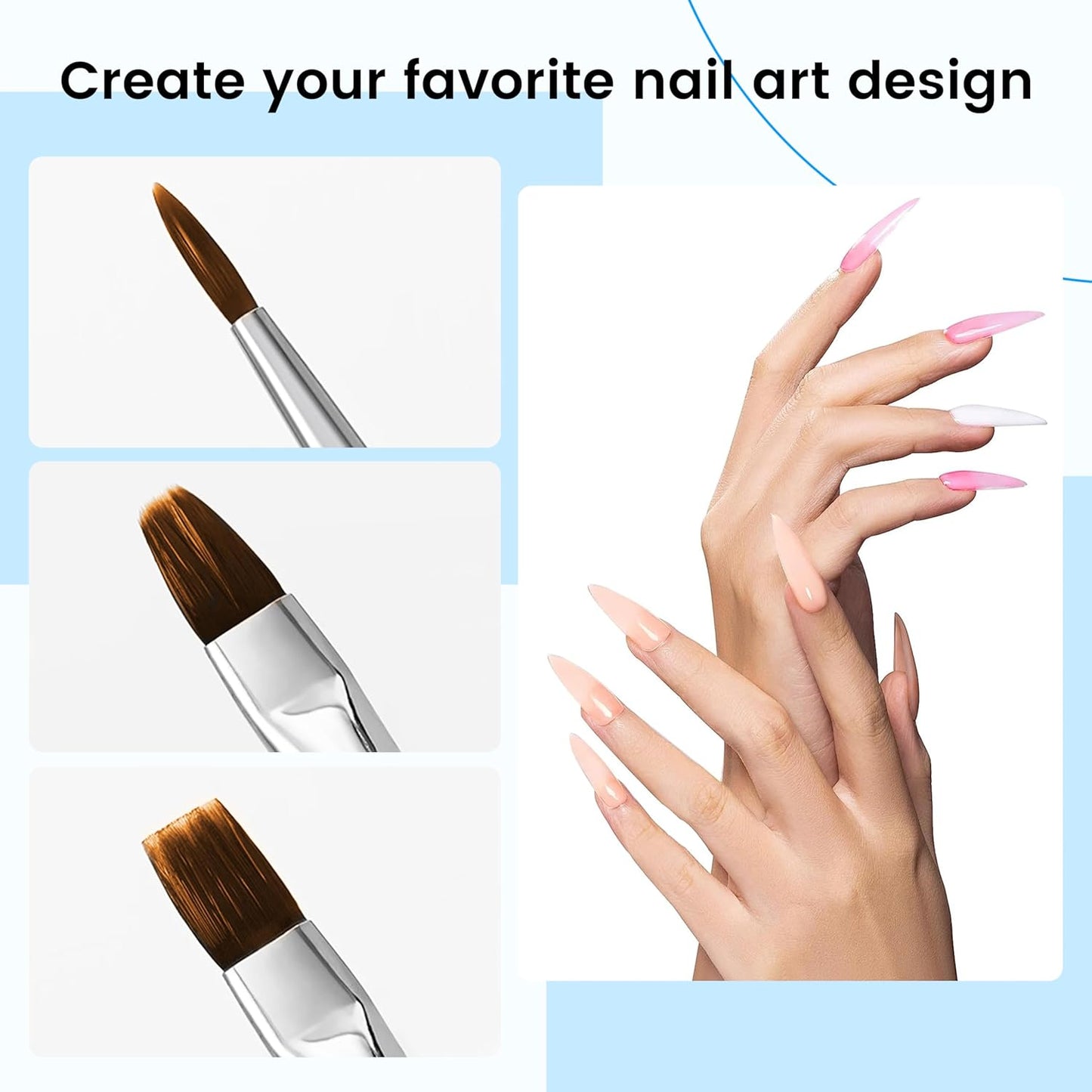 AIJIMEI Nail Brush Cleaner 120ml Acrylic Brush Cleaner Efficient Nail Cleaner for Acrylic Nails Professional Brush Cleaner for acrylic Clean and Maintain Your Nail Brushes with Cleaning Solution