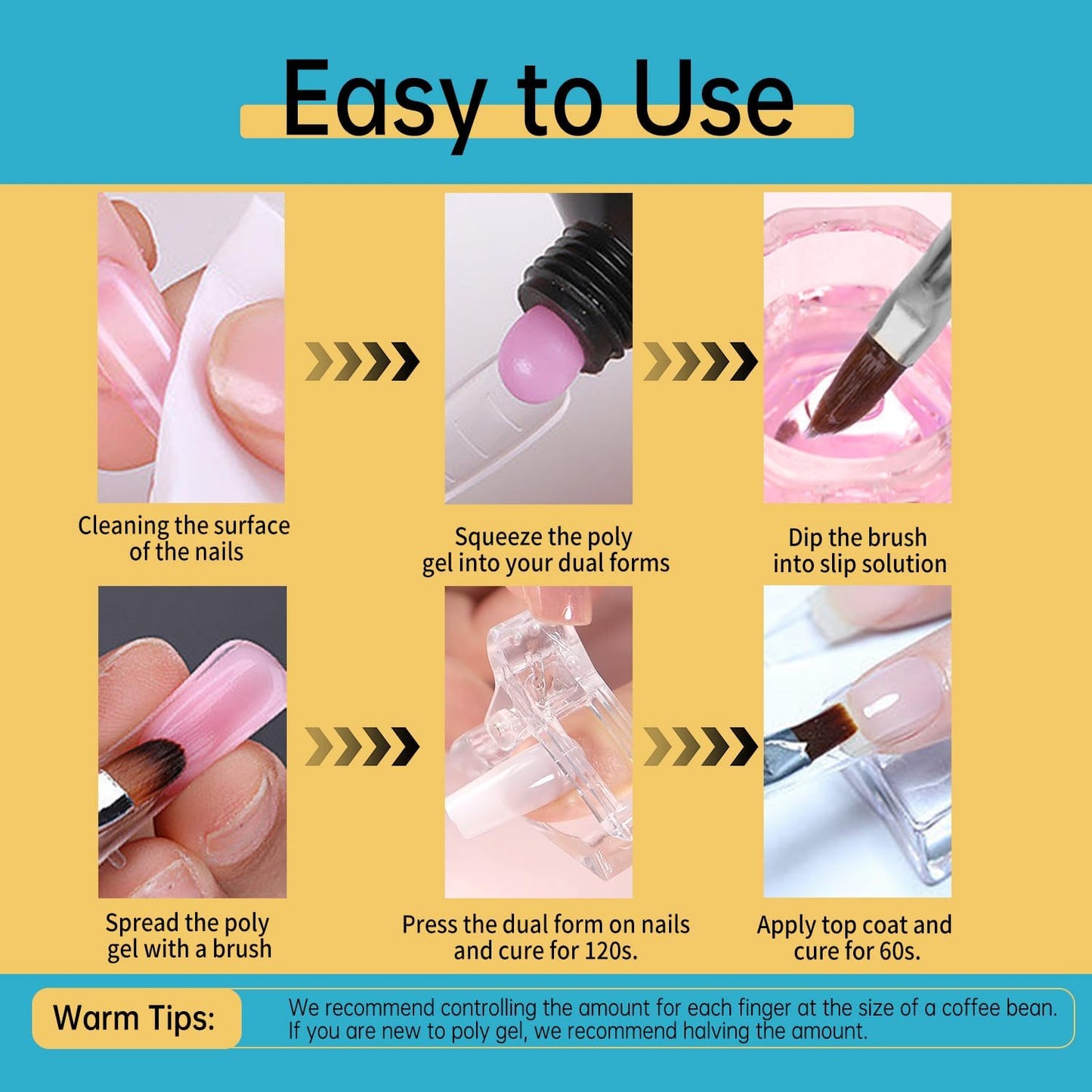 Poly Gel Slip Solution 8 oz,Nail Cleaner For Builder Gel Nails Cleanser,2PCS Poly Nail Slip Solutions for Nails