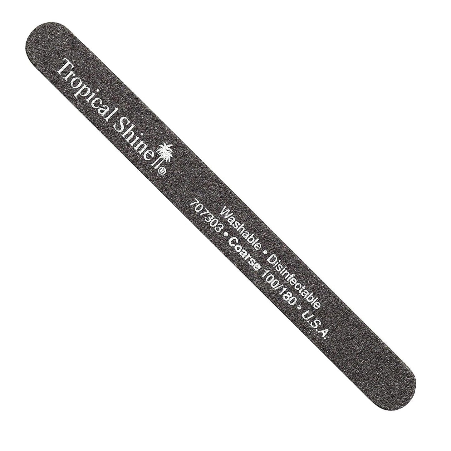 File Coarse-Medium - 100-180 Black by Tropical Shine for Women - 1 Pc File