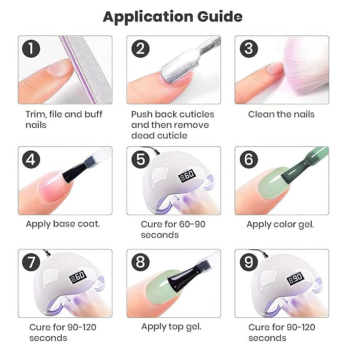 RARJSM Jelly Gel Nail Polish Mint Green Clear Light Green Gel Nail Polish Transparent Pastel Nude Sheer Nail GelPolish Varnish Curing Requires LED UV French Manicure Soak Off for Home Salon 15ml 1pcs