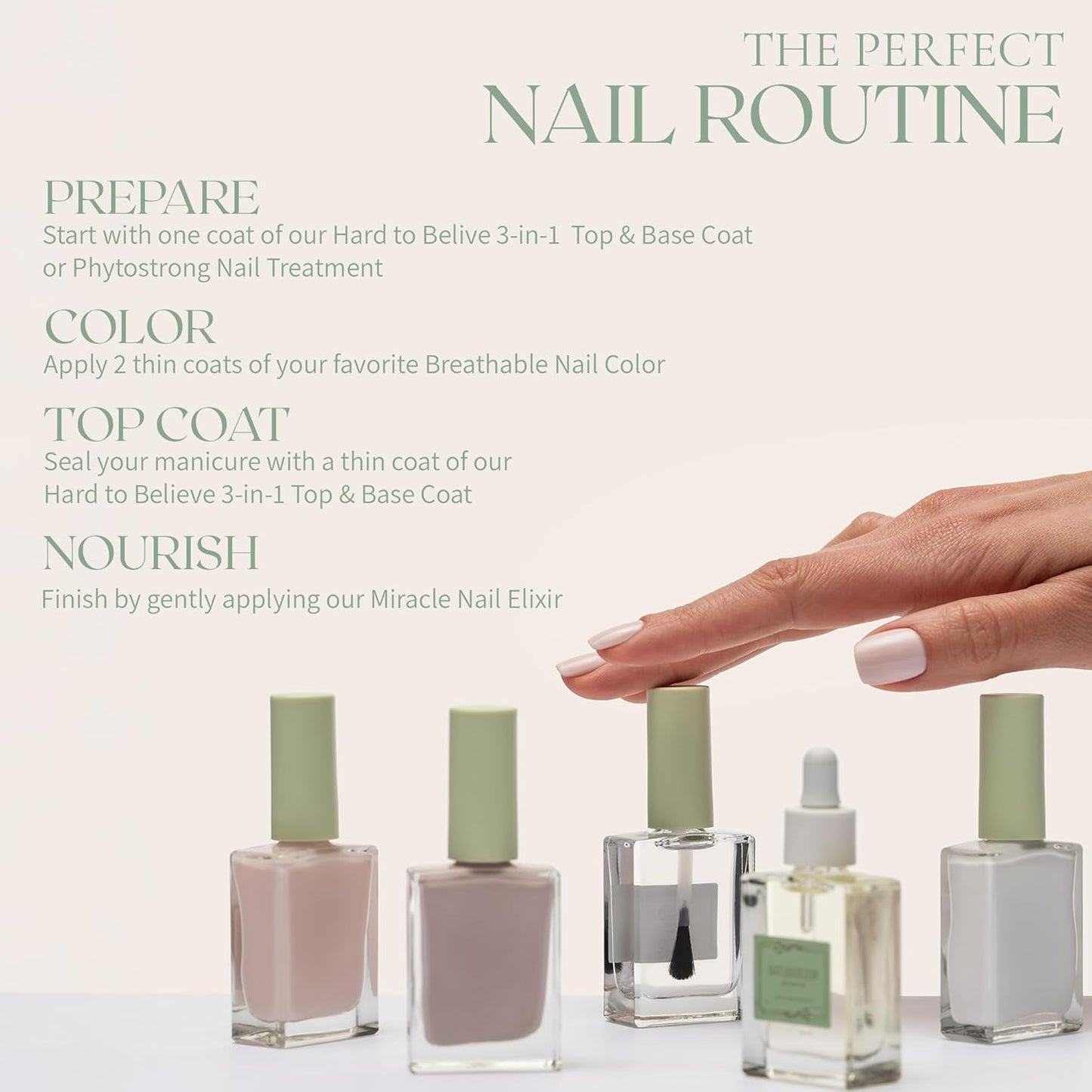 Breathable Premium Long Lasting Nail Polish (Lilac Delight) - Vegan & Toxin-Free