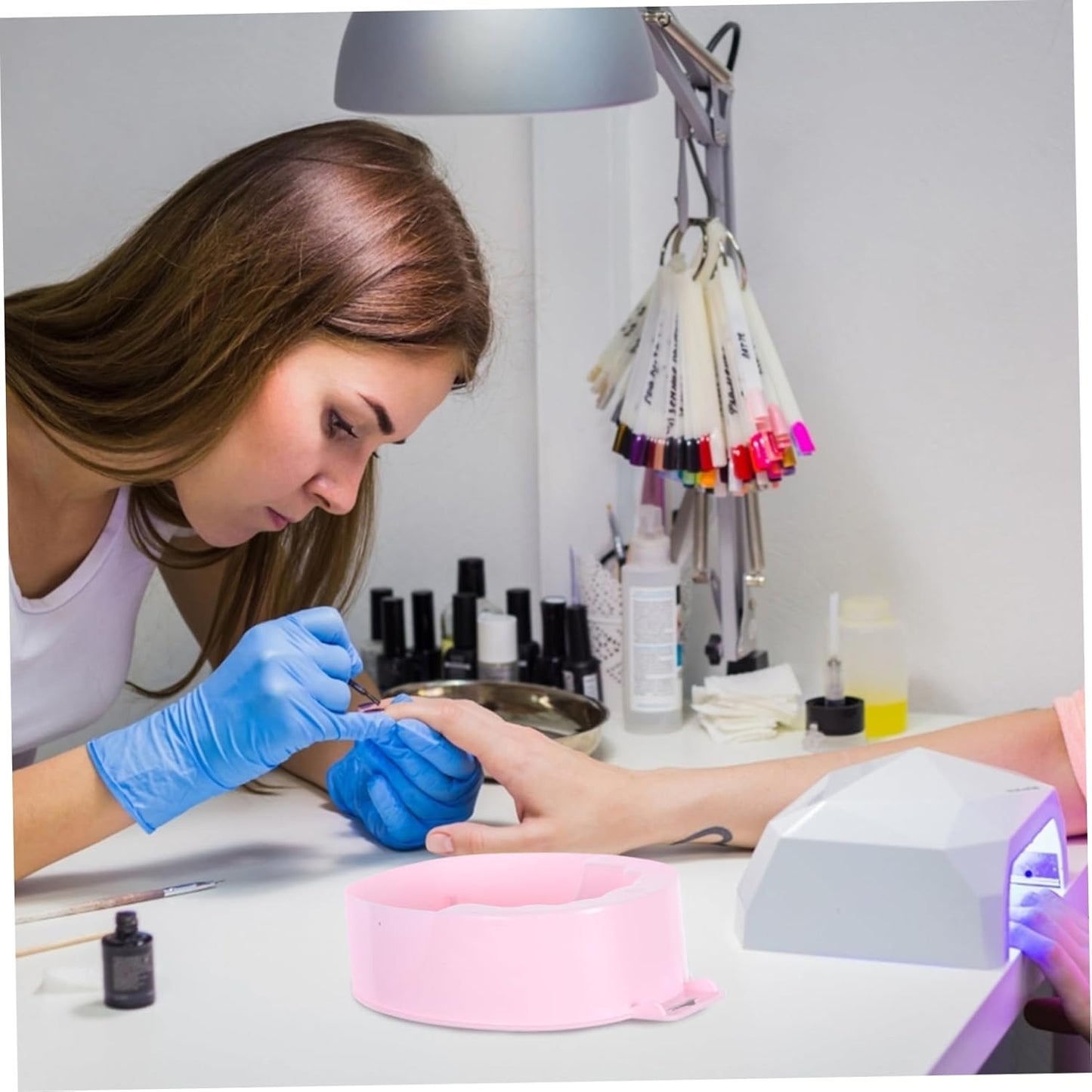 Nail Soaking Tub Bowl Heat Soak off Bowl Manicure Tools for Nail Art Removal