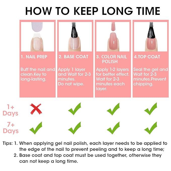 GELLEN 4-In-1 Illuminating Nail Concealer Base Coat Polish Dusty Rose Pink, Sheer Nail Strengthener Ridge Filler for Nails, Calcium Formula Smoothes Strengthens Nails, Quick Dry, Hema Free, Non-toxic