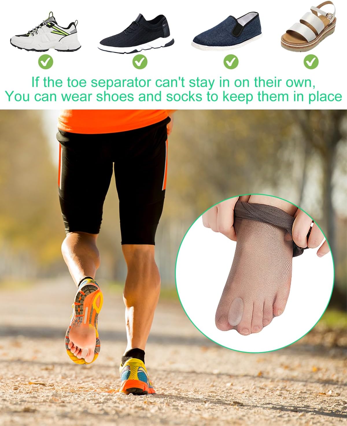 12 Pack Gel Toe Separators Silicone Toe Spacers for Women Men Bunion Corrector Toe Pain Relief, Toe Alignment, Soft Toe Spacer for Crooked Toes, Overlapping Toes, Hammertoe Correction (Small)