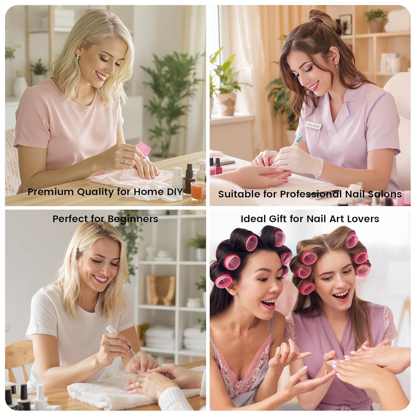 Pink Lint Free Nail Wipes- 540PCS Super Absorbent Nail Polish Remover Pads- Disposable Lint Free Wipes for Nail Polish Removal, lash Extensions Application, Nail Care
