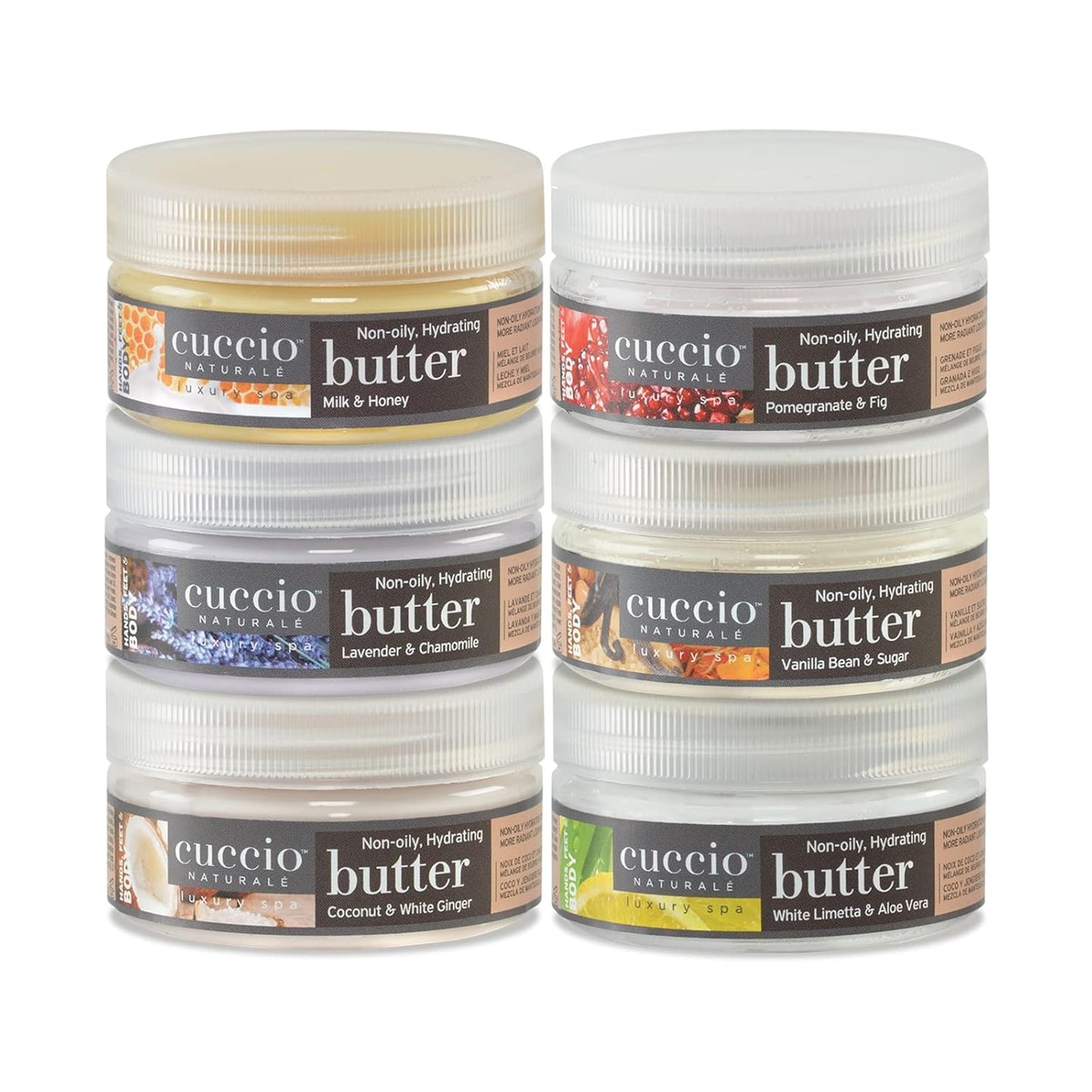 Cuccio Naturale Butter Blends - Ultra-Moisturizing, Renewing, Smoothing Scented Body Cream - Deep Hydration For Dry Skin Repair - Made With Natural Ingredients - Pomegranate And Fig - 8 Oz
