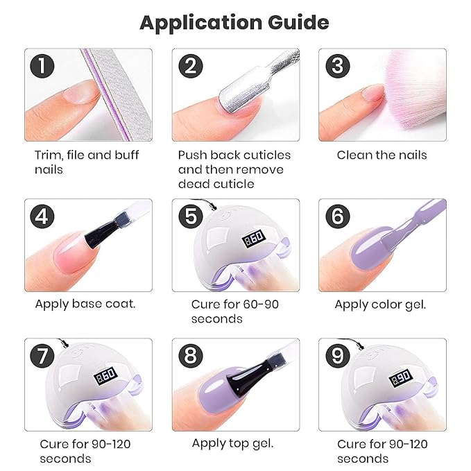 RARJSM Gel Nail Polish Blue Purple 15ml Dark Opaque Pastel Gel Polish Milky Bluish Purple 1 Piece Single Bottle Cool Tone Soak off at Home Salon DIY French Manicure Nails Art
