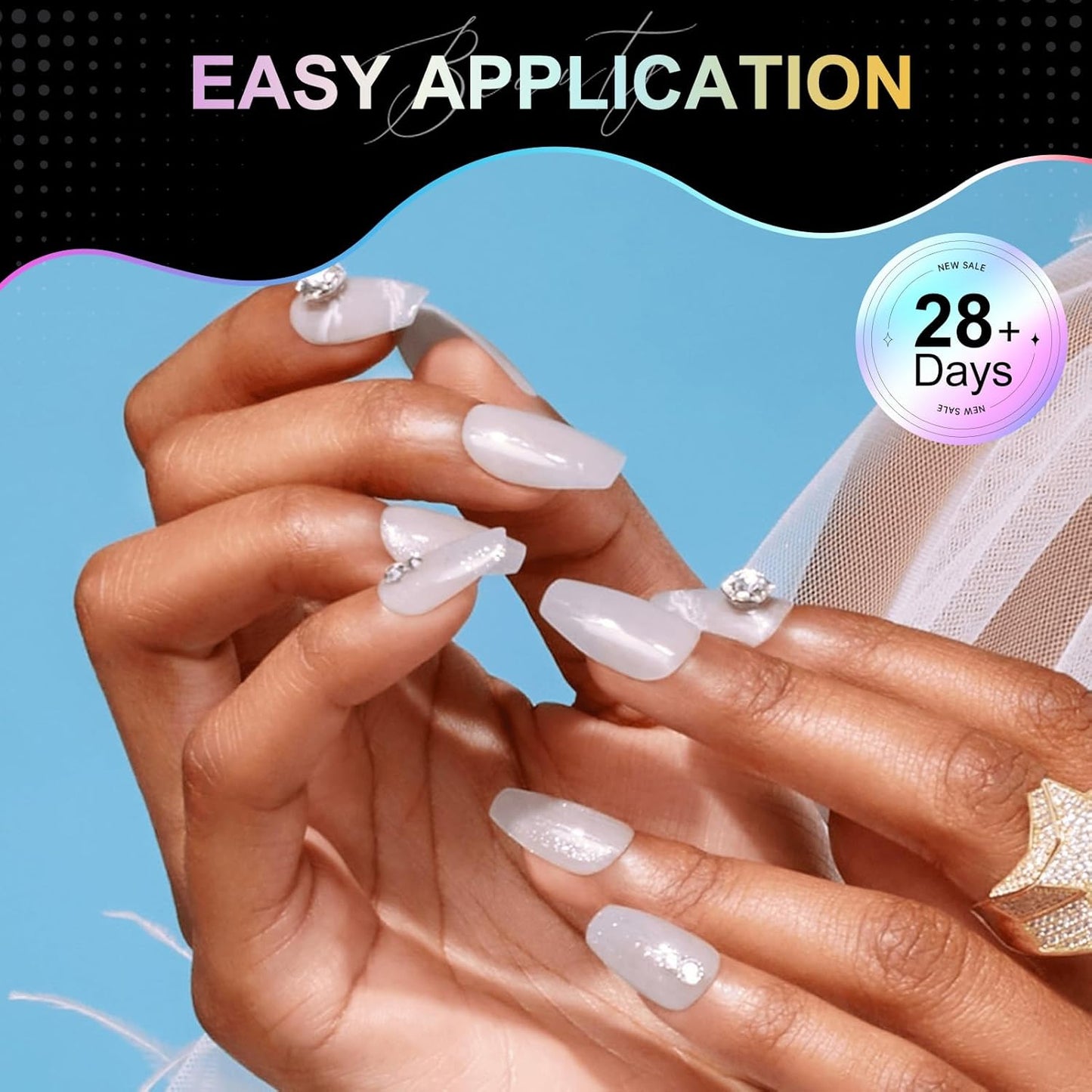 Coffin Nail Tips Medium Coffin Soft Gel Nail Tips 240Pcs Acrylic Full Cover Pre-Shape Nails Tips Half Matte Clear Nails for Nail Extension Manicure Home DIY Salon 12 Sizes Gelly False Nails