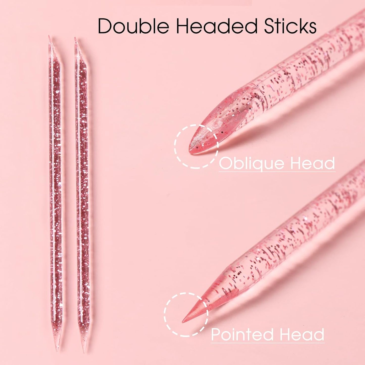 Nail Adhesive Debonder With Pink Heart-Shaped Sponges, Stick Press-on Nail Remover Kit, 100ml Gel Glue Remover False Nail Tips Soaking Solution Nails Reusable