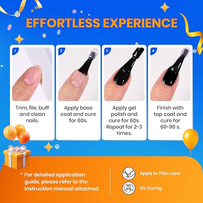 Beetles Black Gel Polish, 1 Pcs 15ml Audrey Black Nail Polish Color Gel Nail Polish Halloween Nails Soak Off Art Manicure Salon DIY Uv Lamp Nail Design Decoration at Home