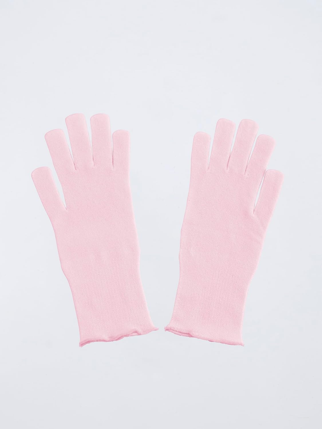 Viskin - Kids Seamless Gloves - Soft Viscose Hand Protection Large Size - Moisture Absorbing Comfort - Gentle Daily Hand Cover - Daily Protection - Pink