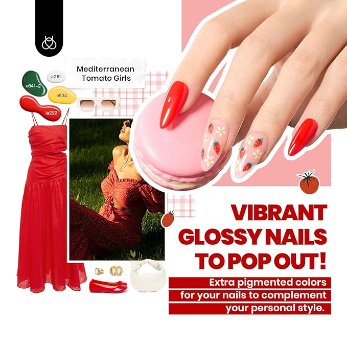 Beetles Winter Gel Polish Kit - Chic Outfits Collection 25 Colors Polish Set, Brown Purple Nude Red Black Color Gel Nails with 3Pcs Base Top Coat Soak off Uv Gel Manicure Kit Gift for Women