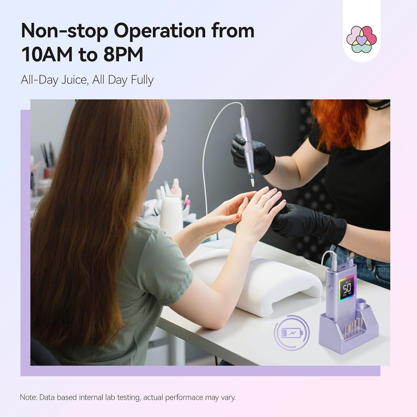 SAVILAND Advanced 50000 RPM Nail Drill Professional: Aluminium Alloy 10S Fast Removal Electric Nail File Portable Nail Filer Electric Nail Drill Bits Pro Acrylic Nail Manicure Nail Tools