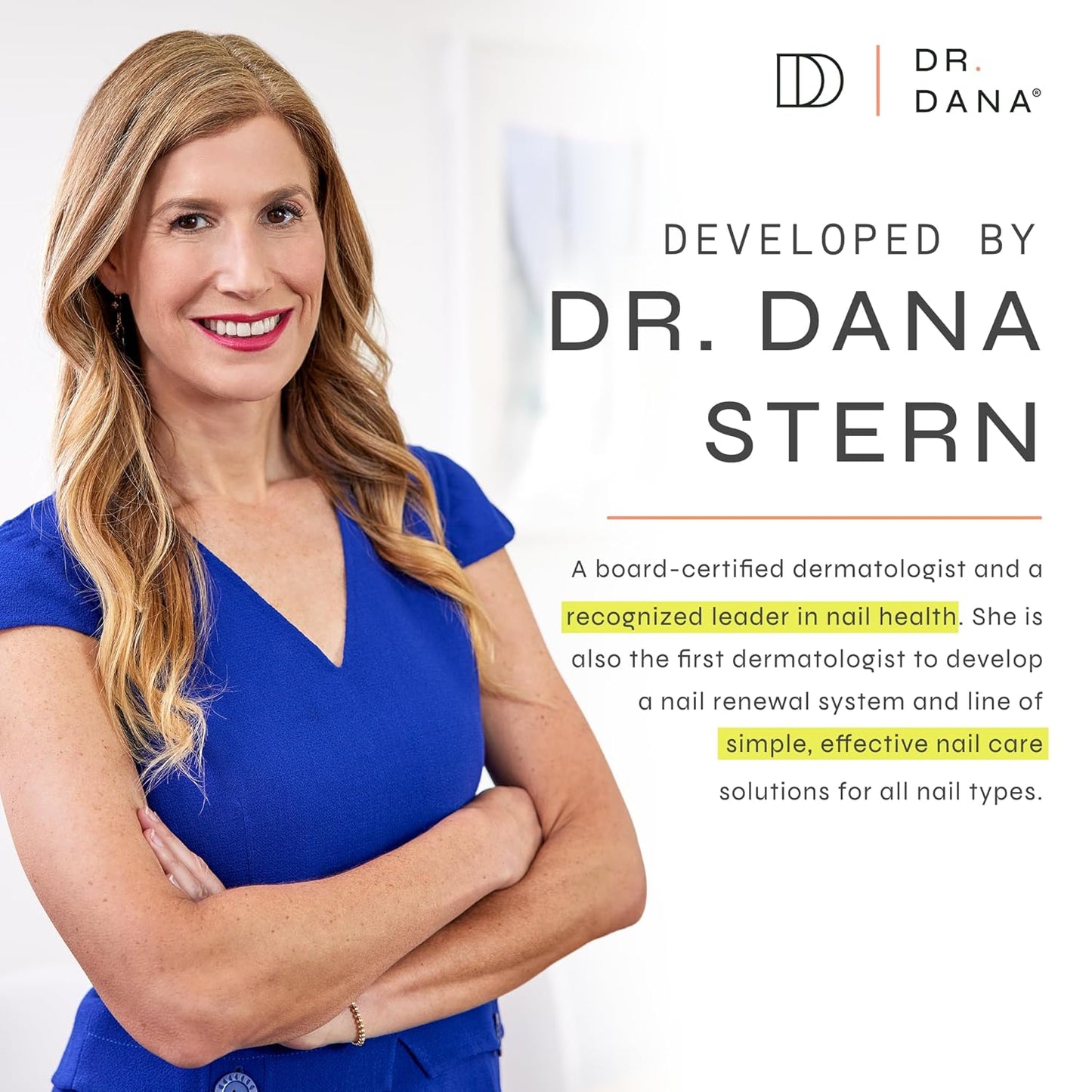 Dr. Dana Non Acetone Nail Polish Remover - Conditions and Hydrates to Prevent Brittle and Dry Nails - Non Toxic with Light Natural Scent
