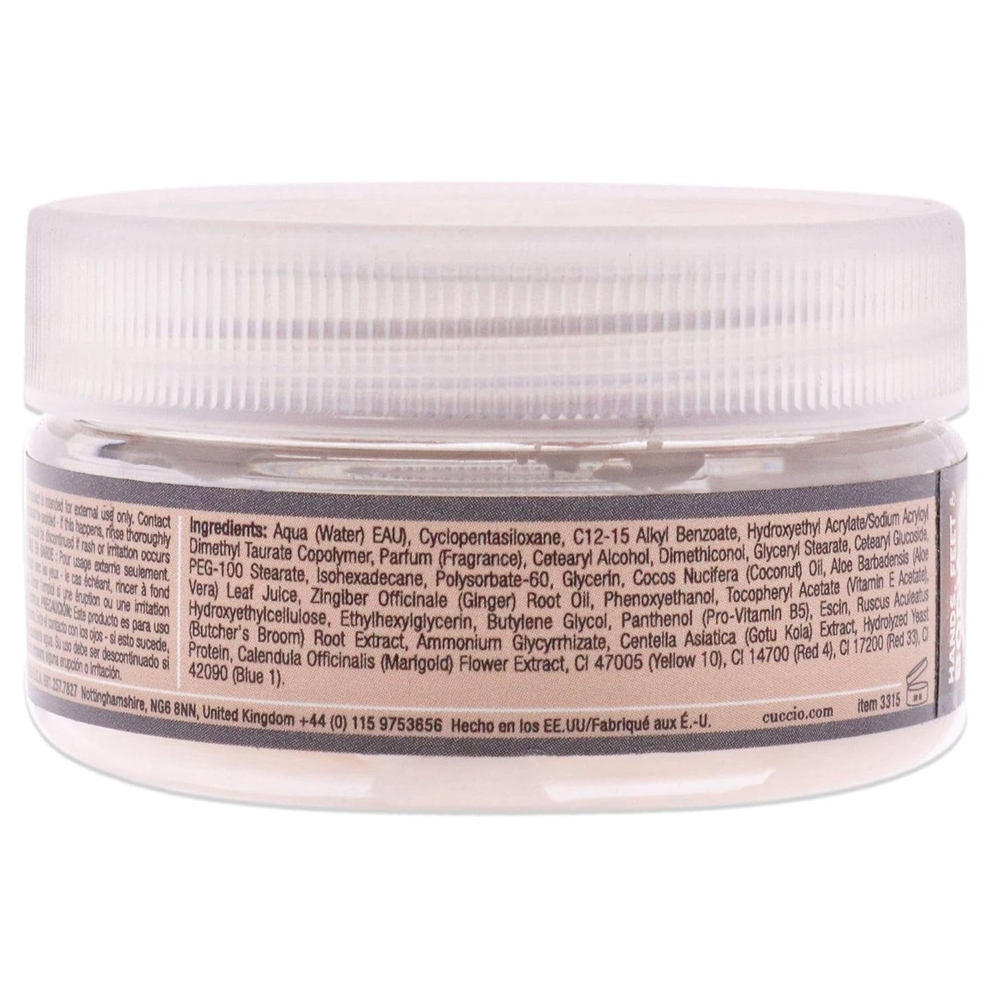 Cuccio Naturale Butter Babies - Ultra-Moisturizing, Renewing Scented Body Cream - Deep Hydration For Dry Skin Repair - Made With All Natural Ingredients - Tower Coconut & White Ginger - 1.5 Oz
