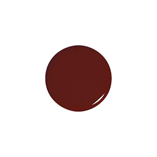 MODE Oxblood Brown Red Nail Polish Long Lasting High Performance Nail Lacquer Color, Chip Resistant Fortified Protection, Pro Wide Brush, Le Vernis, Leather Vault