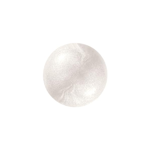 MODE Pearl Nail Polish Pure Frosted White Pearly Nail Lacquer, Long Lasting High Performance Pearlescents, Chip Resistant Strengthening Protection, Pro Wide Brush, NY Made, 7 Soir Le Vernis, Pearlina