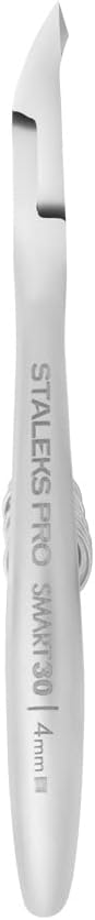 Staleks Pro SMART 30 Cuticle Nippers – 4 mm Blades – Satin Finish – Stainless Steel – Professional Tool for Classic Manicure and Hardware Procedures
