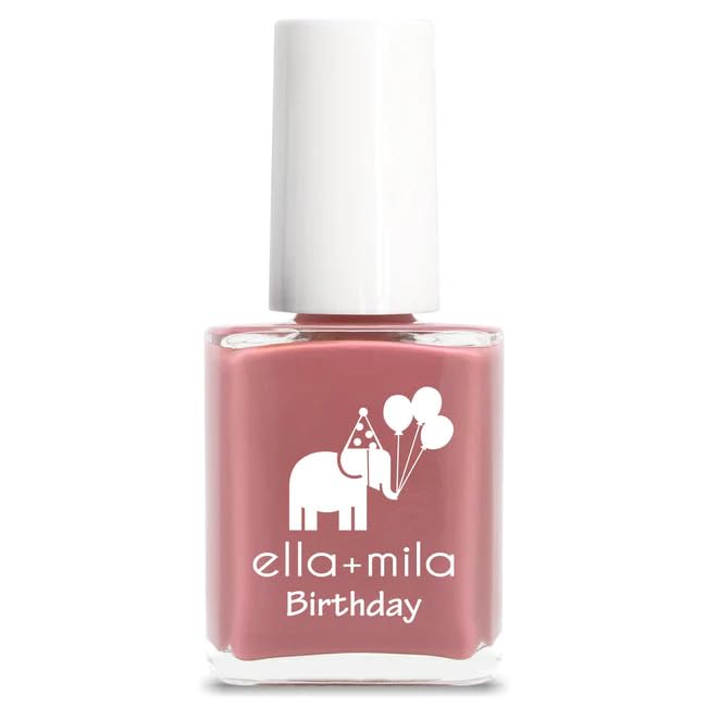 ella+mila Professional, Quick Dry, Long-Lasting & Chip-Resistant Pink Nail Polishes (Sixth Fix - 0.45 fl oz)
